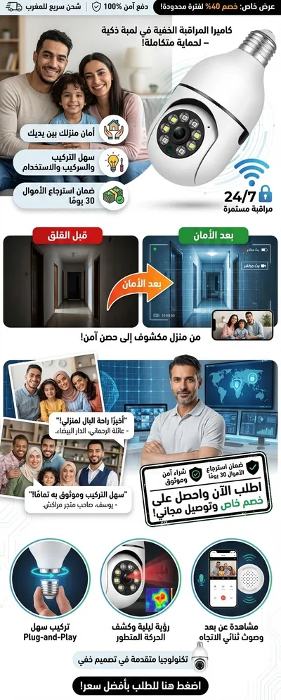 كاميرا مراقبة ذكية